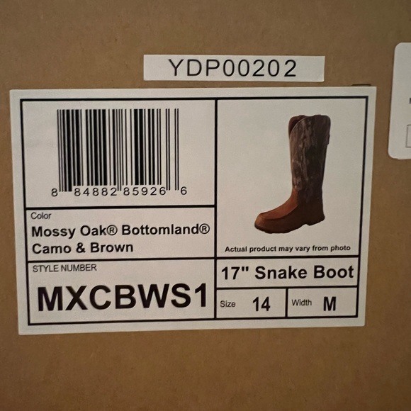 Twisted X snake/hunting boots , brand new in the box. - Picture 7 of 9